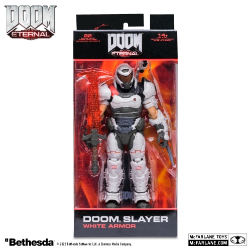 Doom Slayer White Armor Action Figure